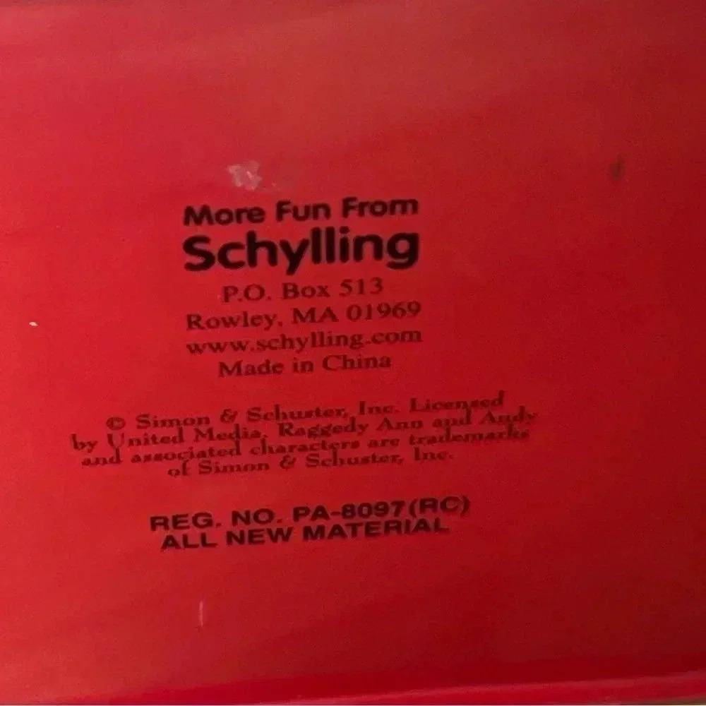Raggedy Ann & Andy Jack in the Box by Schylling Vintage - Picture 5 of 9